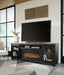 Foyland 83" TV Stand with Electric Fireplace - World Furniture Gallery (Newark, CA)