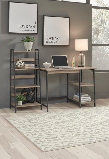 Soho Home Office Desk and Shelf - World Furniture Gallery (Newark, CA)