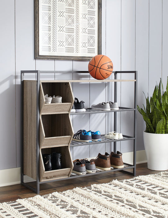 Maccenet Shoe Rack - World Furniture Gallery (Newark, CA)