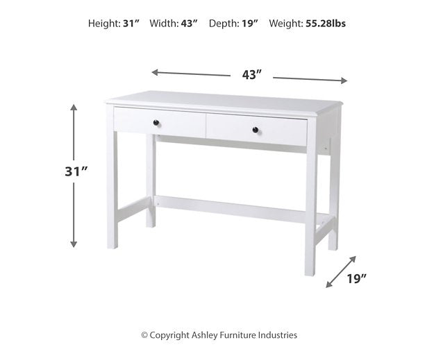 Othello Home Office Desk - World Furniture Gallery (Newark, CA)